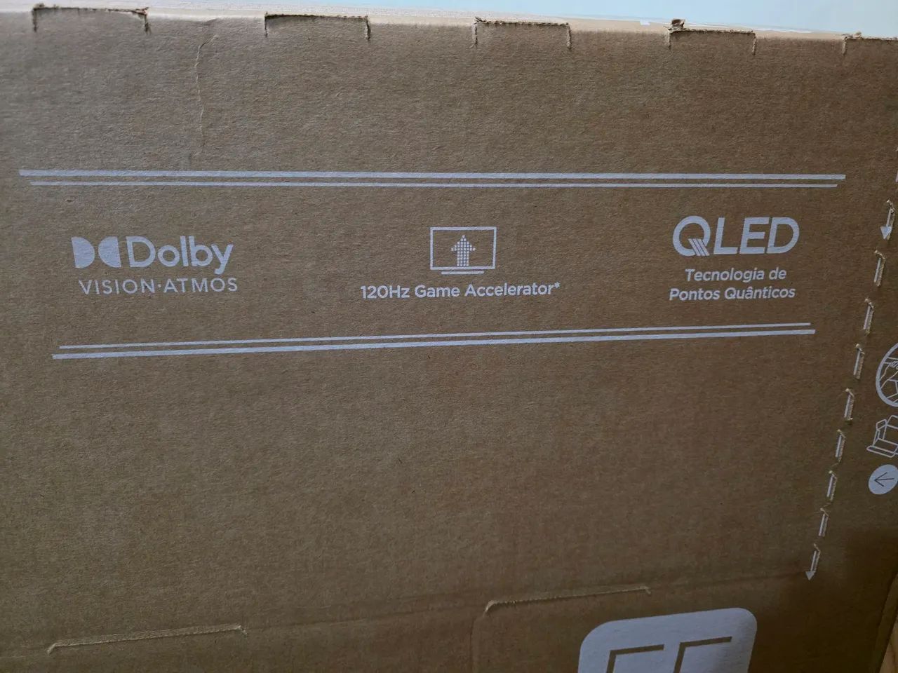 Smart TV 55" TCL QLED 4K - NEW, SEALED, INVOICE AND WARRANTY - Google TV64595431434499122