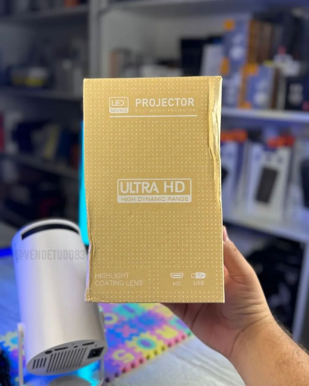 Projetor Magcubic HY300 Ultra Hd Android   - Foto 5