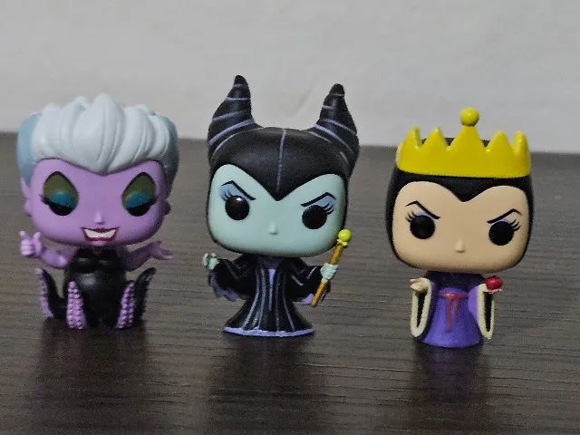 Funko Pocket Pop Villans Disney 08 Ursula / Maleficent / Evil Queen  - Foto 3