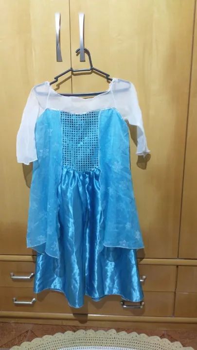 Fantasia Elsa Infantil - Frozen - Foto 4