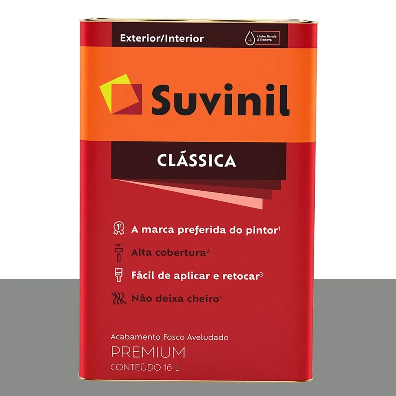 Tinta Clássica Fosca Suvinil Nanquim 16 L