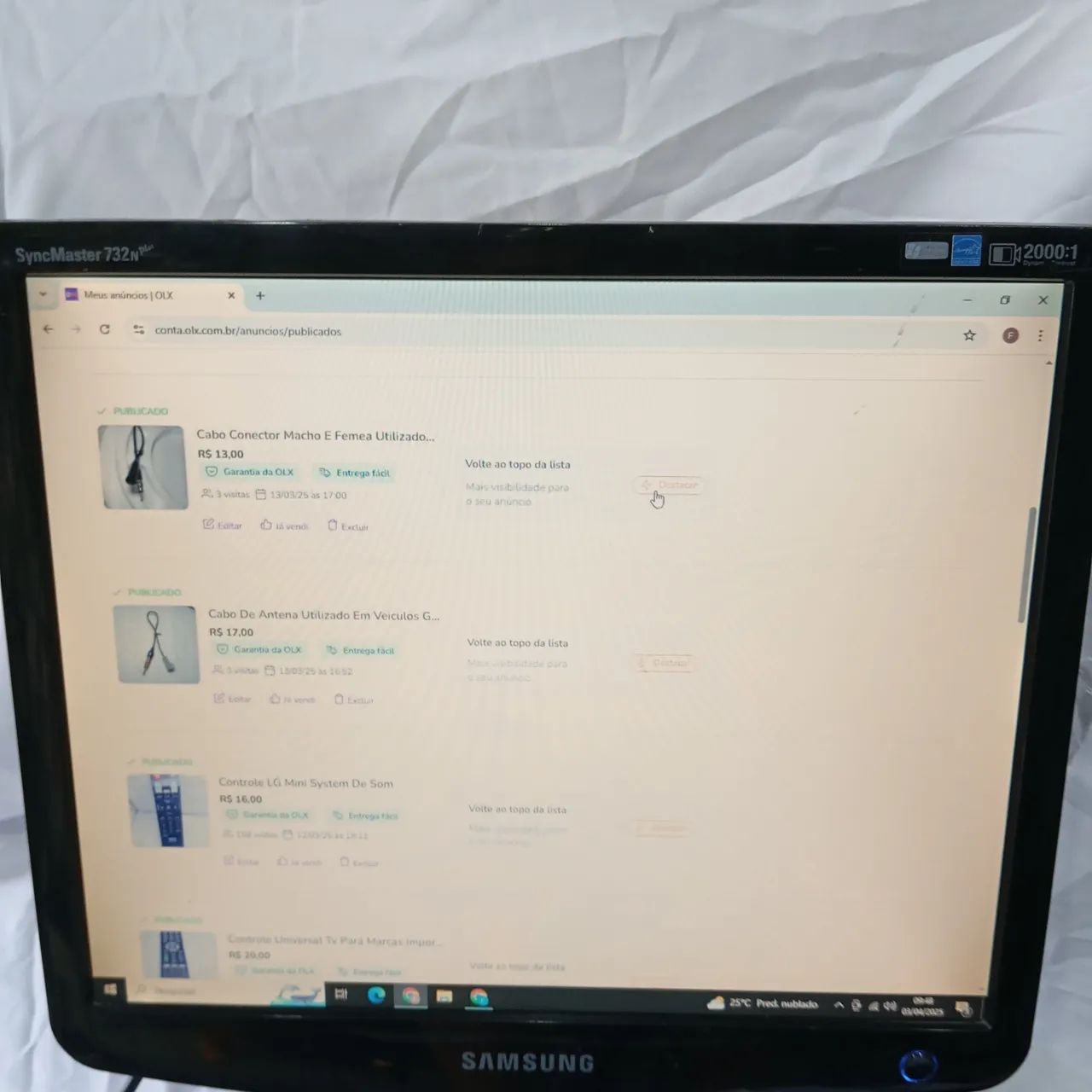 Monitor Samsung SyncMaster 732NP - Foto 4