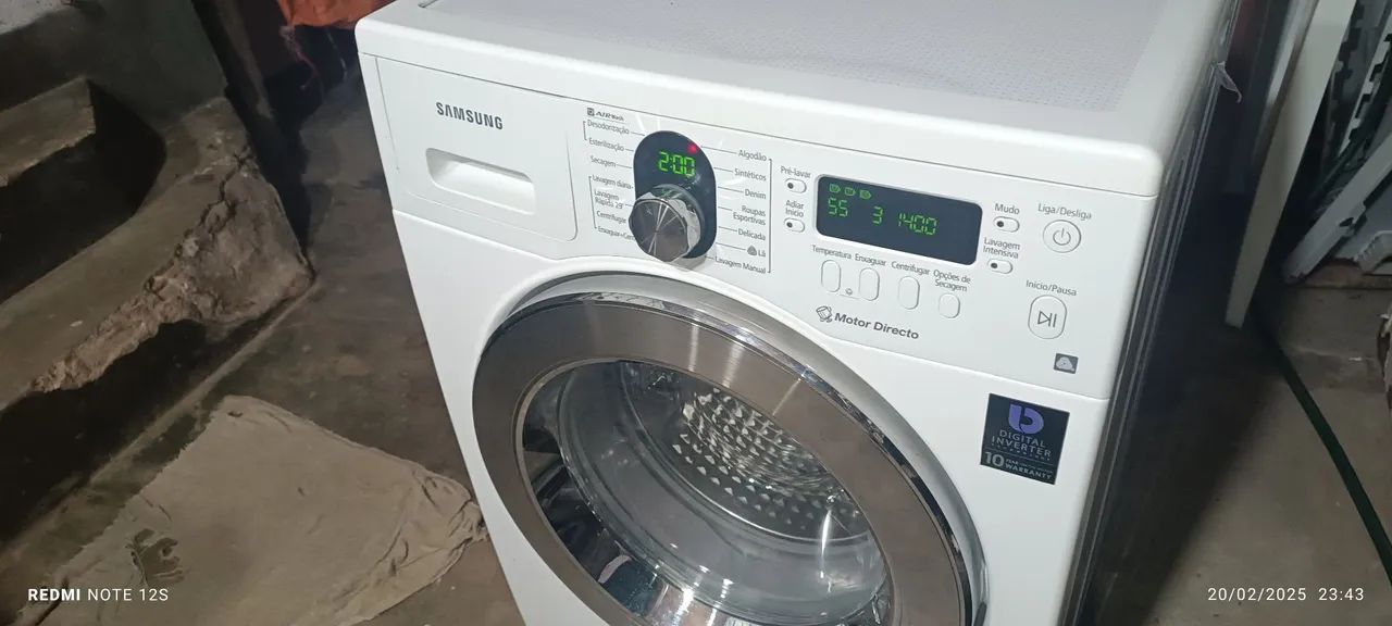 Lava e seca Samsung 10kg impecável!