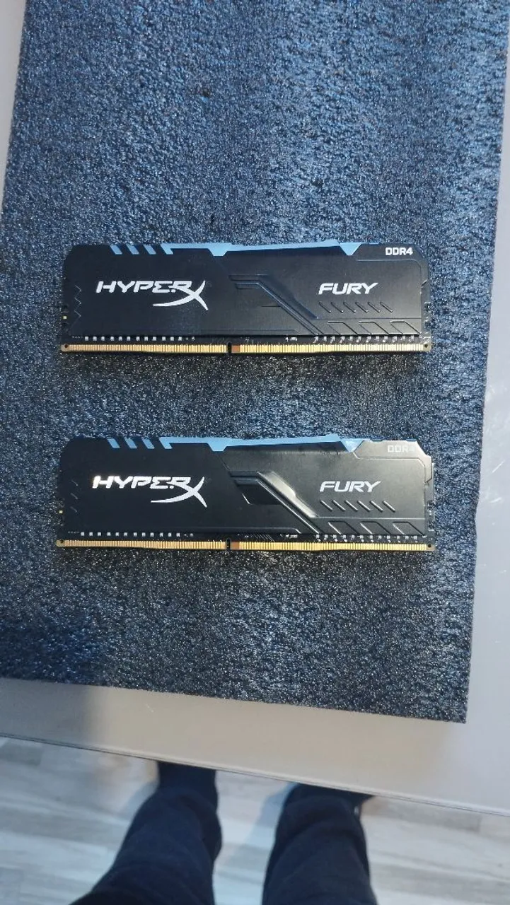 Memória HyperX Fury RGB, 16GB (2x8GB), 3600MHz, DDR4, CL17