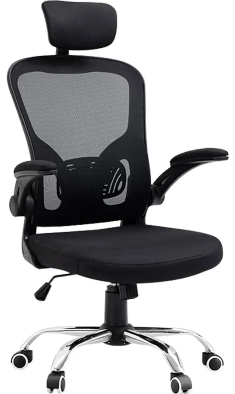 Cadeira de Escritório Ergonômica com Rodas