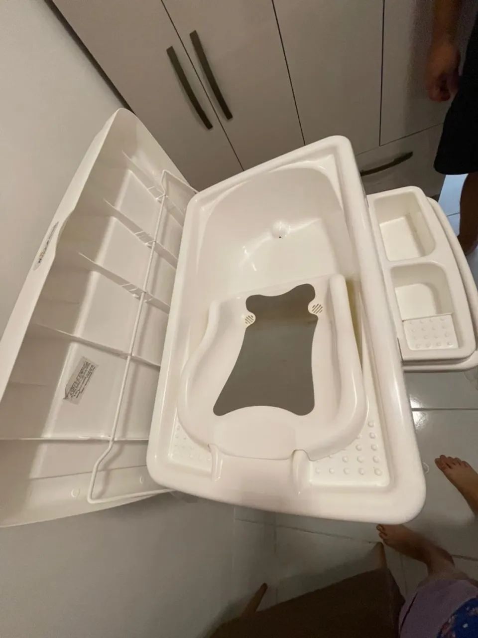 Trocador de bebê - em ótimo estado - Foto 4