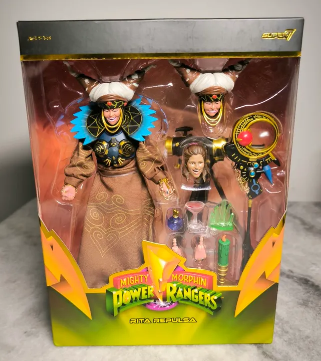 Rita Repulsa Power Rangers Super 7 Figura de Ação lacrado