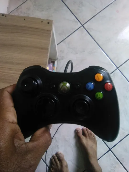Controle Xbox 360 Preto - Usado