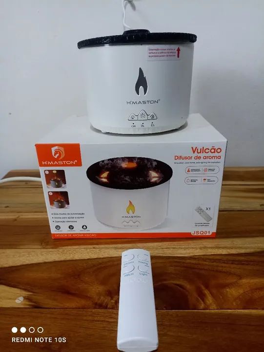 Difusor de aroma vulcão para óleos essenciais e água/ SUPER PROMOÇÃO  - Foto 3