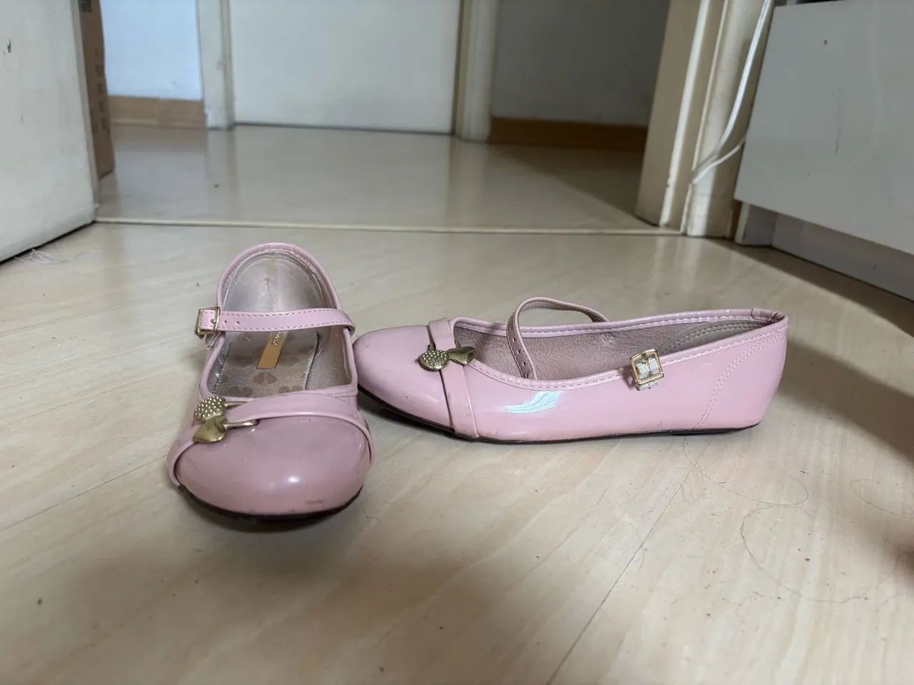 Sapatilha Bebê Rosa - Tamanho 33