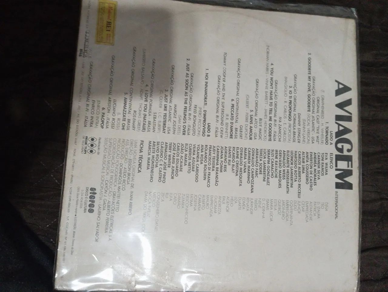 LP da novela a viagem 1977 internacional  - Foto 2