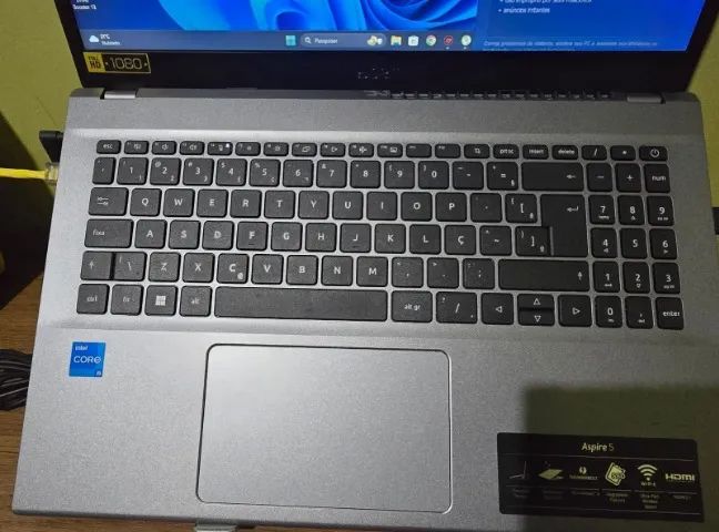Notebook Acer i5-12450H 16GB RAM 512GB SSD Tela de 15,6' - Foto 2