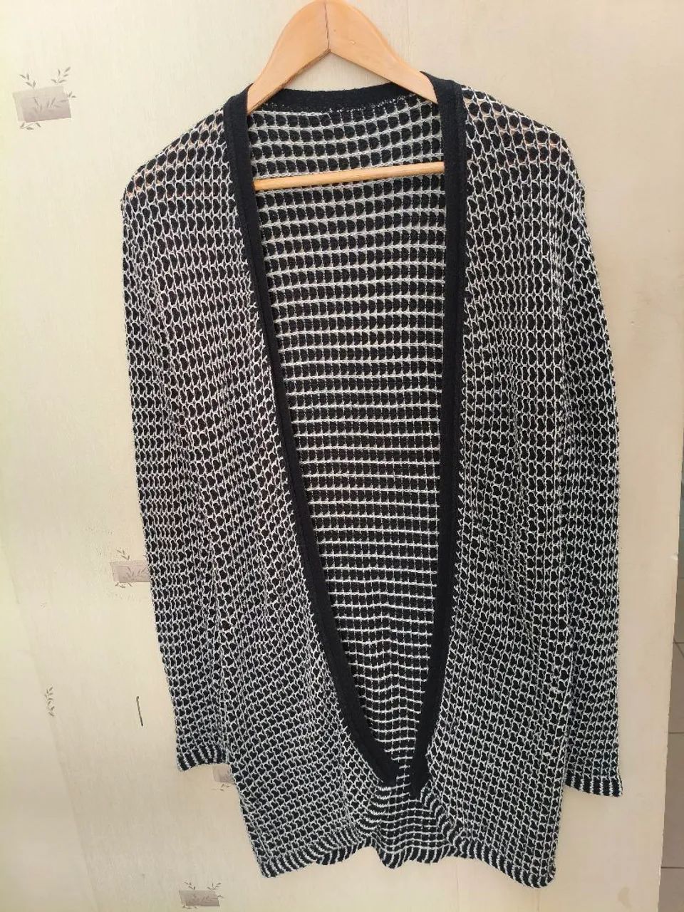 Abey kimono tricô alongado - Foto 2