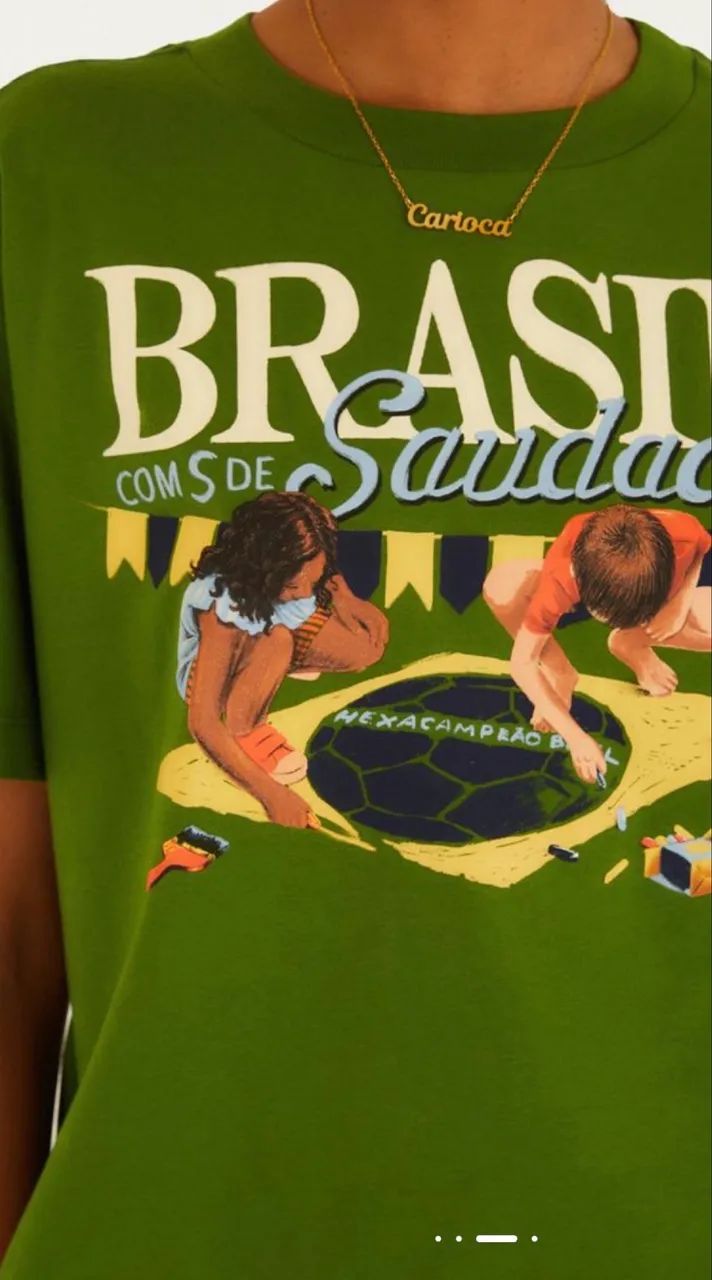 Blusa Brasil Farm- TAM P - Foto 2