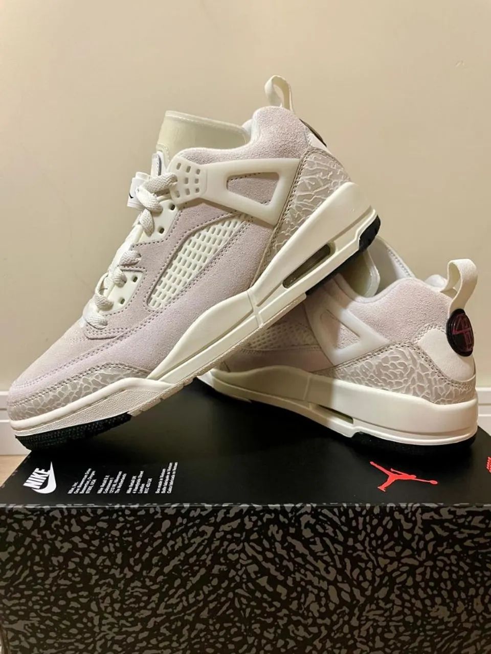 Air Jordan Spizike Low Sail Suede
