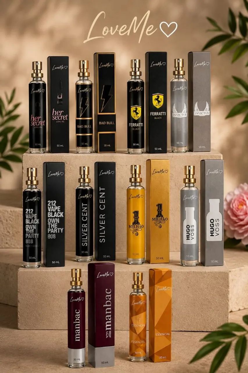 Perfume 50ml pegar Havan ou posto canaã 