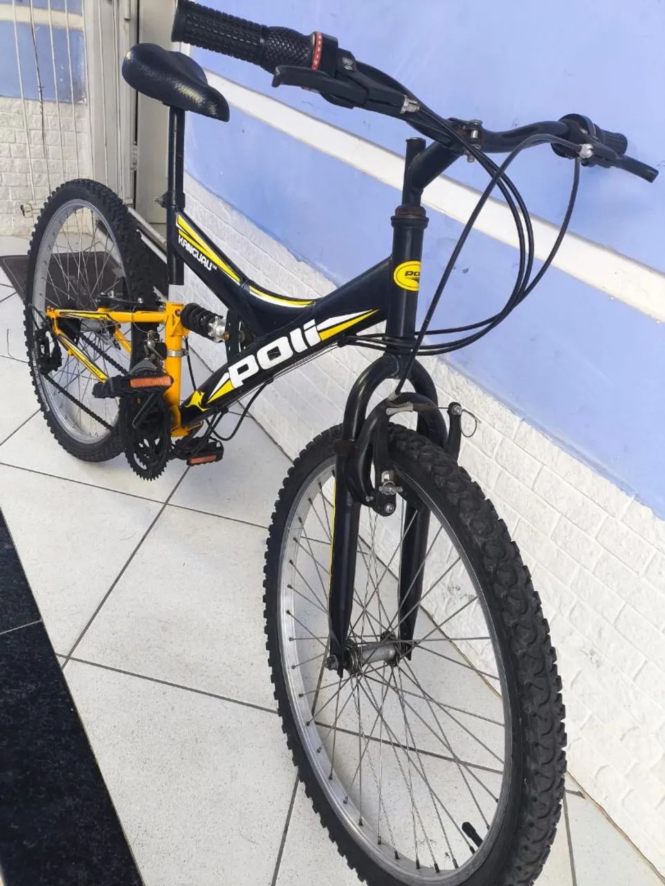 Bike com amortecedor