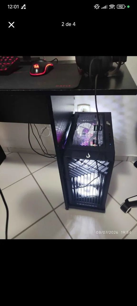 Vendo Pc gamer completo para qualquer finalidade  - Foto 3