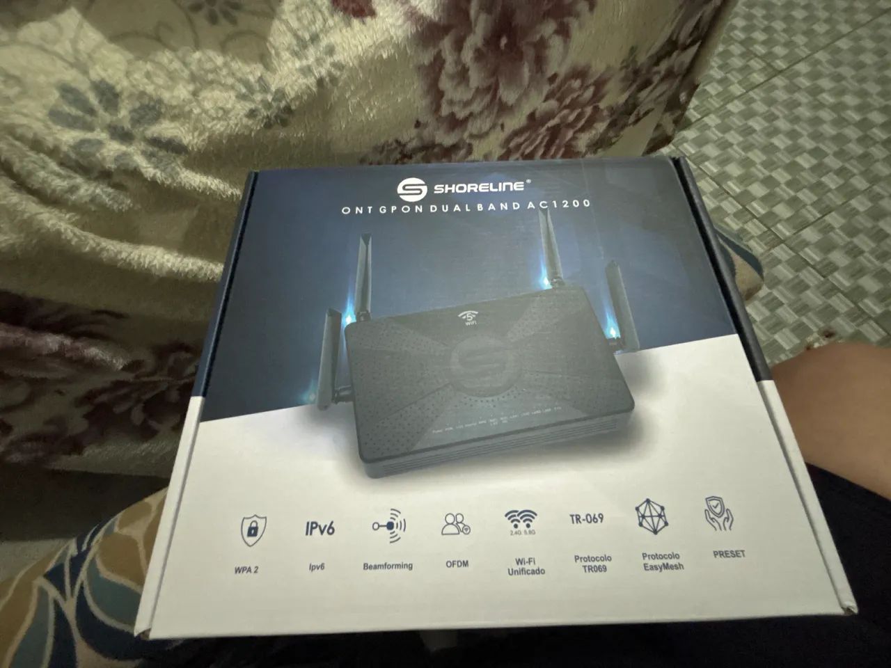 Roteador WiFi 4 Shoreline AC1200