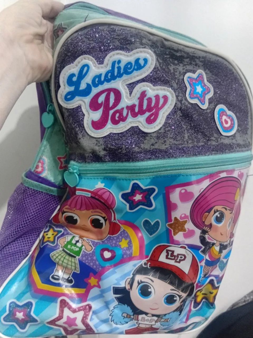 Mochila infantil menina