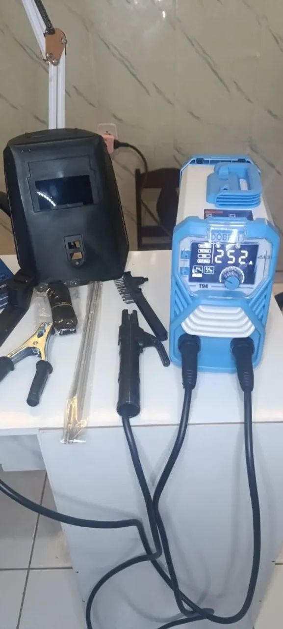 maquina de solda 250a solda eletrodo e tig profissional 