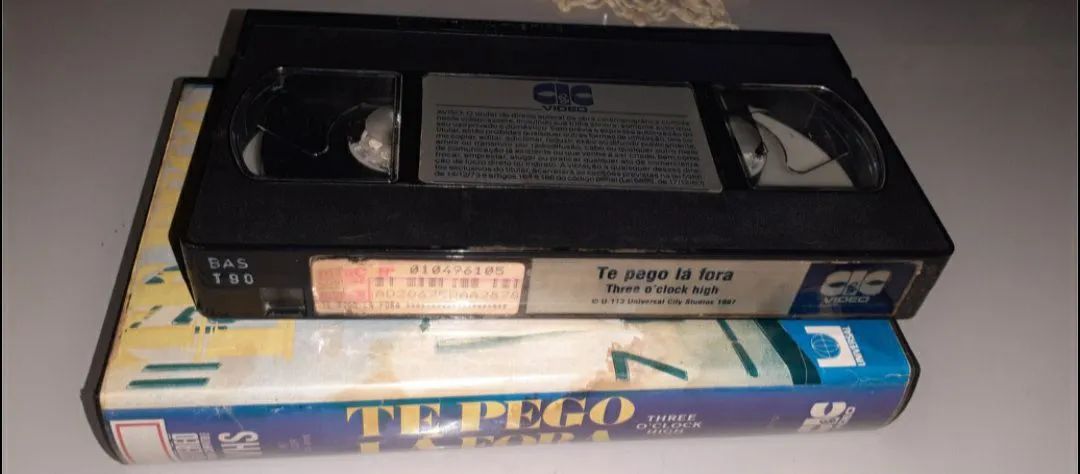 Te pego lá fora fita vhs original - Foto 2