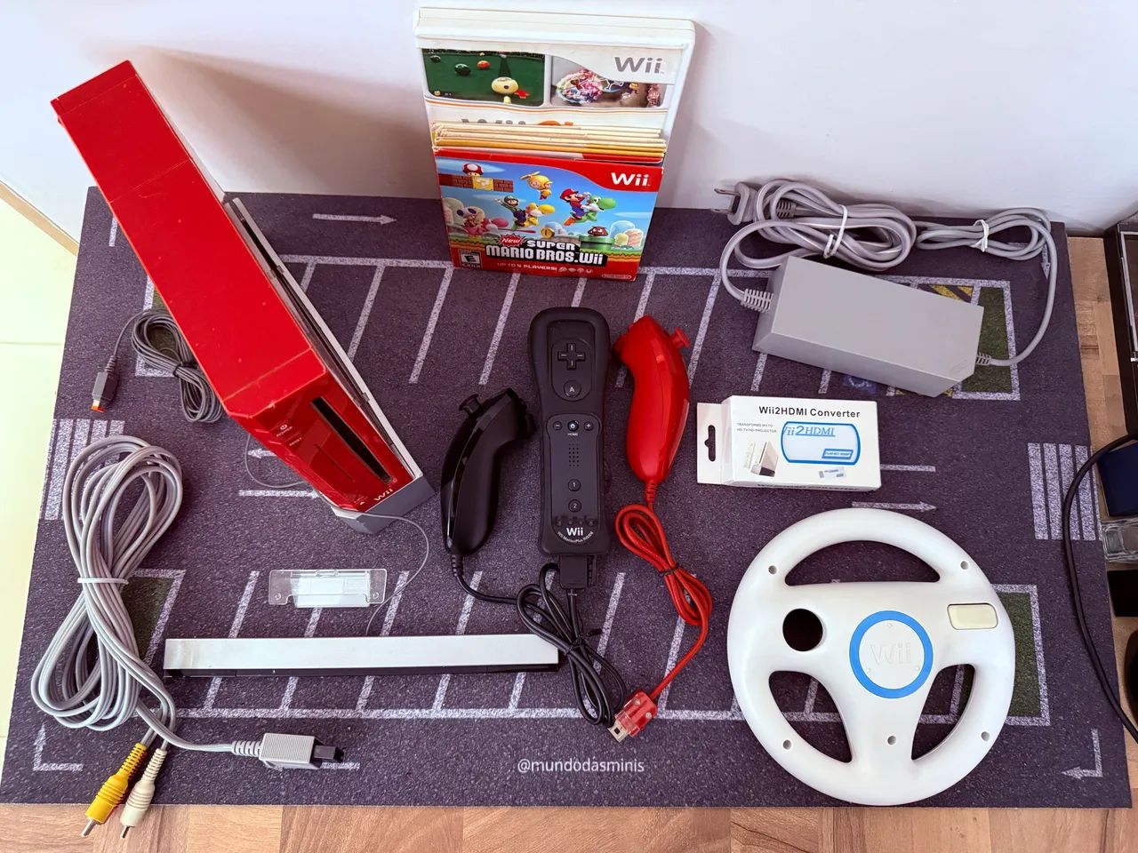 Console Wii Vermelho 25th anniversary