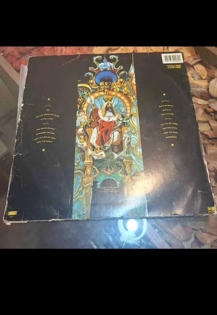 Disco LP MICHAEL JACKSON<br><br>Dangerous - Álbum 1991 - Foto 2