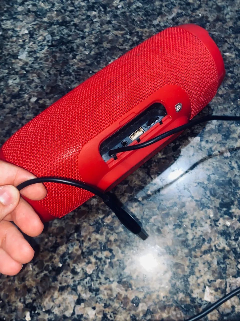 Vendo caixa de som com cabo embutido  - Foto 2