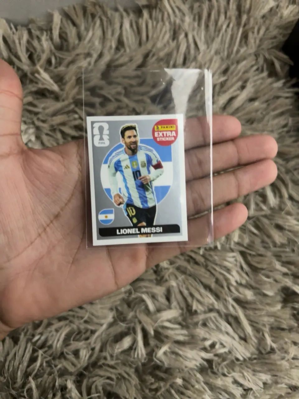 extra sticker legend messi prata- raridade para colecionadores - Foto 4