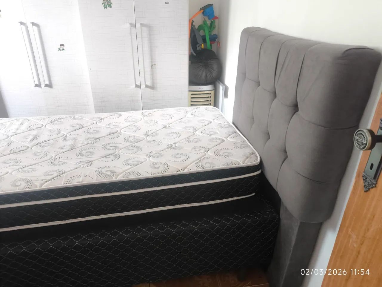 Cama Box Solteiro Umaflex com cabeceira  - Foto 3