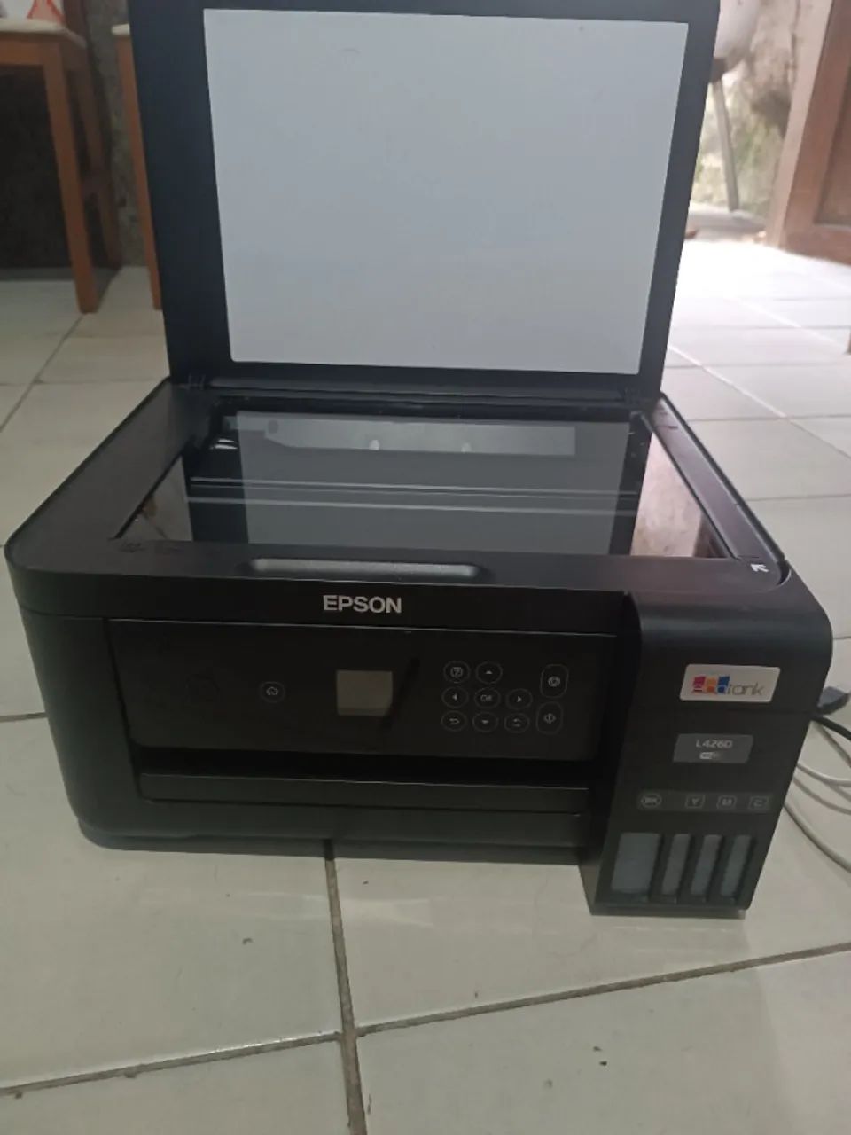 IMPRESSORA MULTIFUNCIONAL  SEMI-NOVA EPSON ECOTANK L4260 - Foto 4