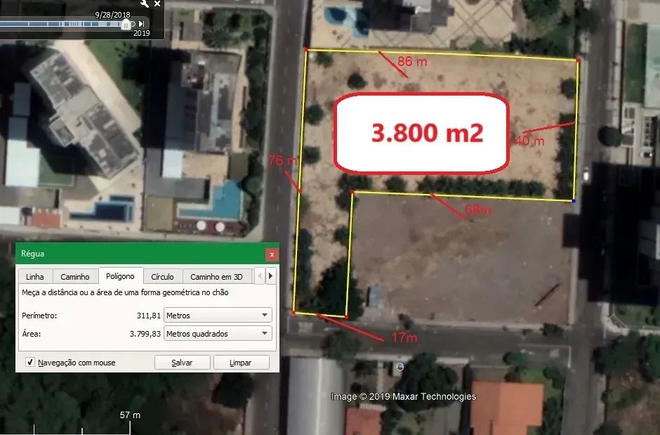 Terreno com 6100 m2 em Guararapes - Foto 2