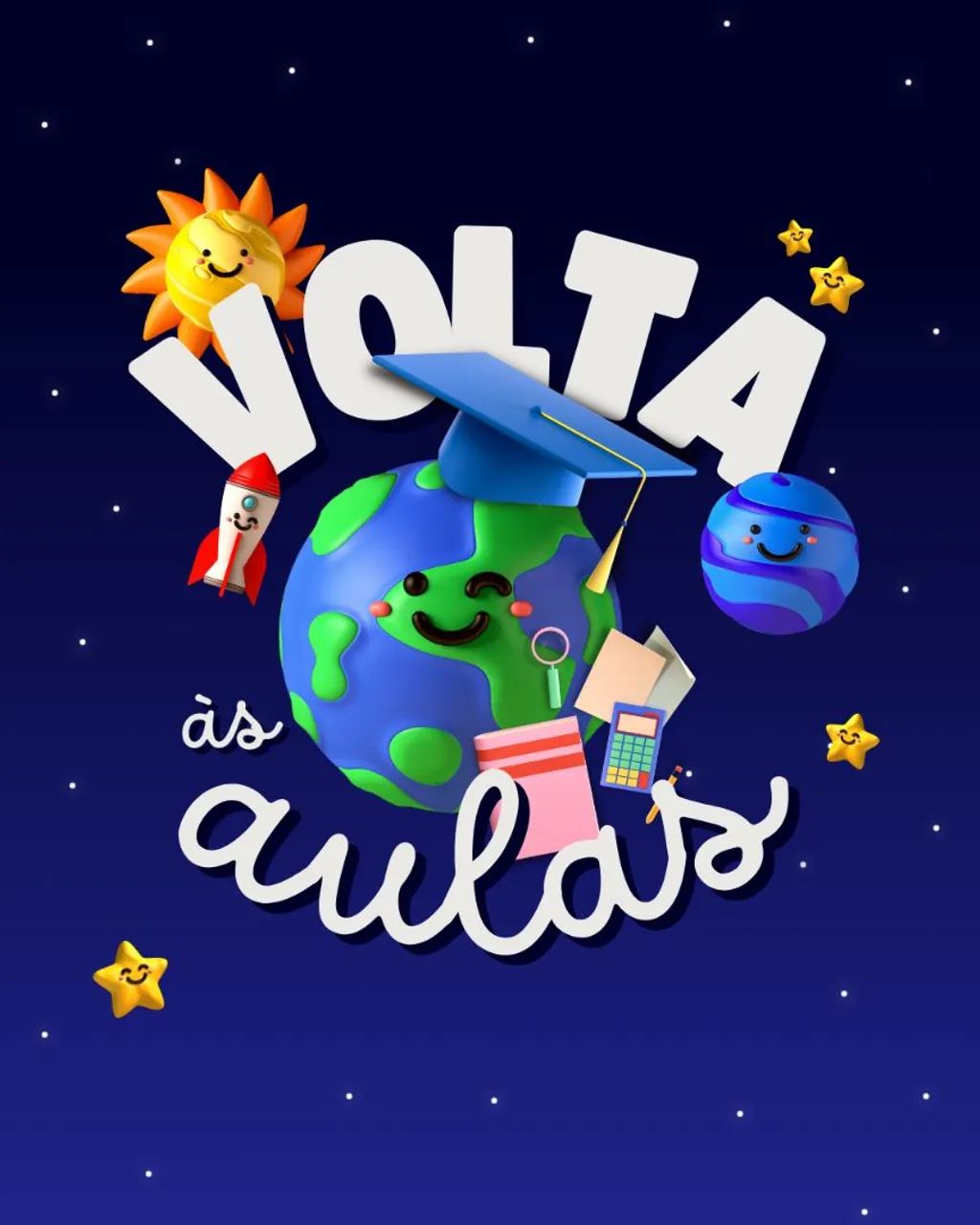 Super kit volta as aulas com 100 adesivo 