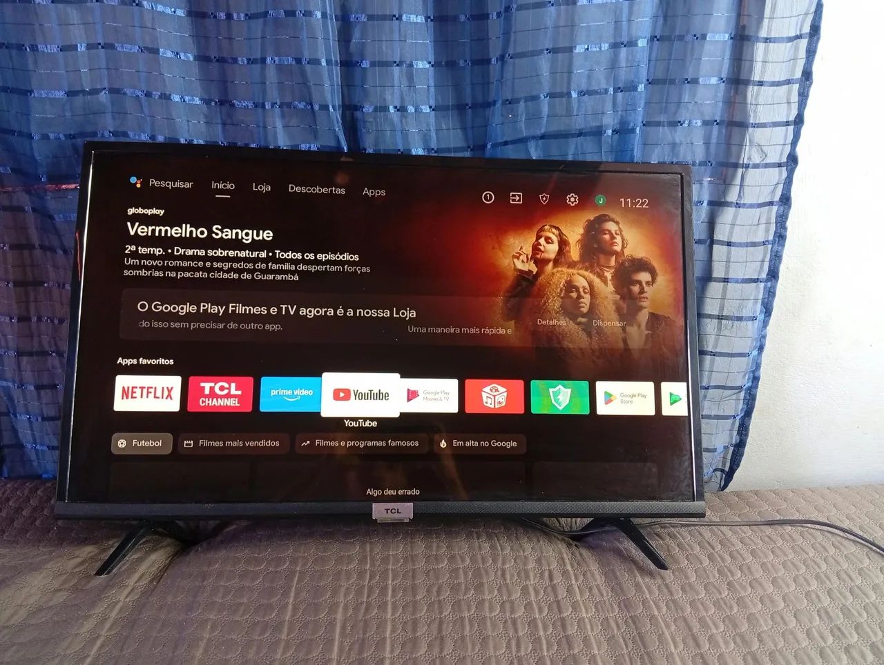 Smart tv tcl android 32 polegadas  - Foto 5