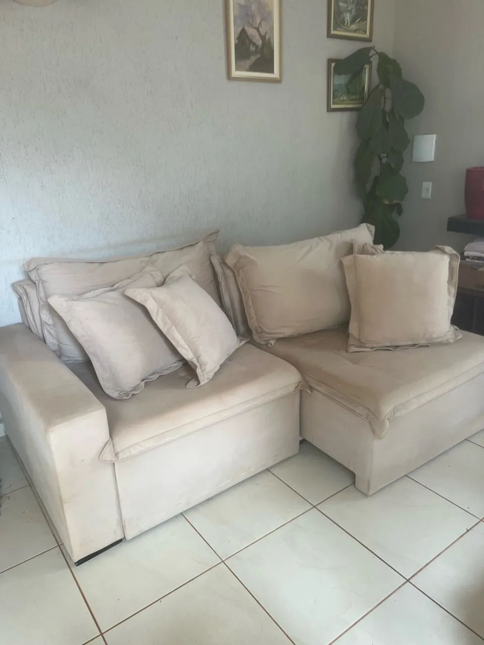 VENDO SOFÁ BIPARTIDO - R$900