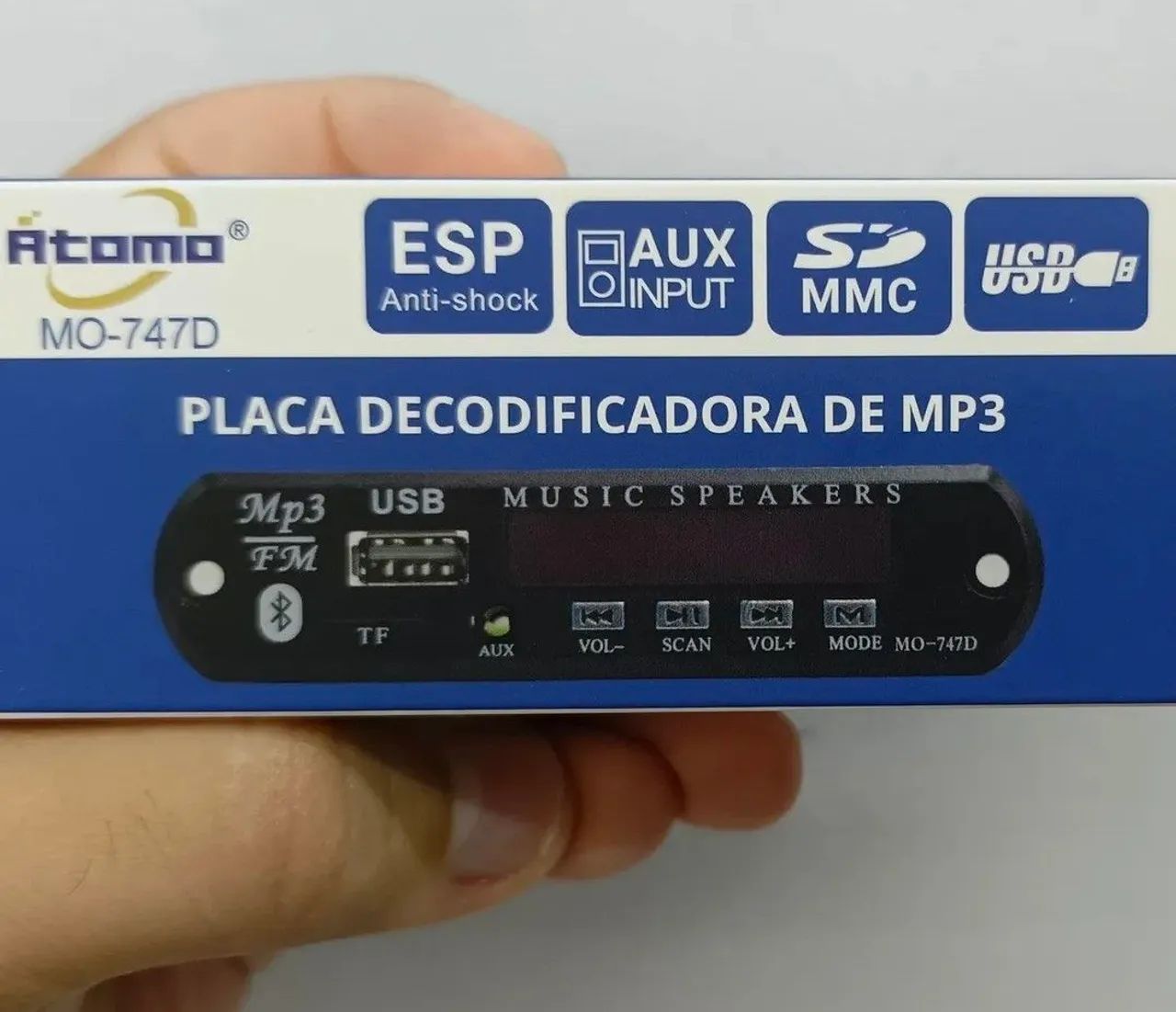PLACA DECODIFICADORA DE MP3 - Foto 3
