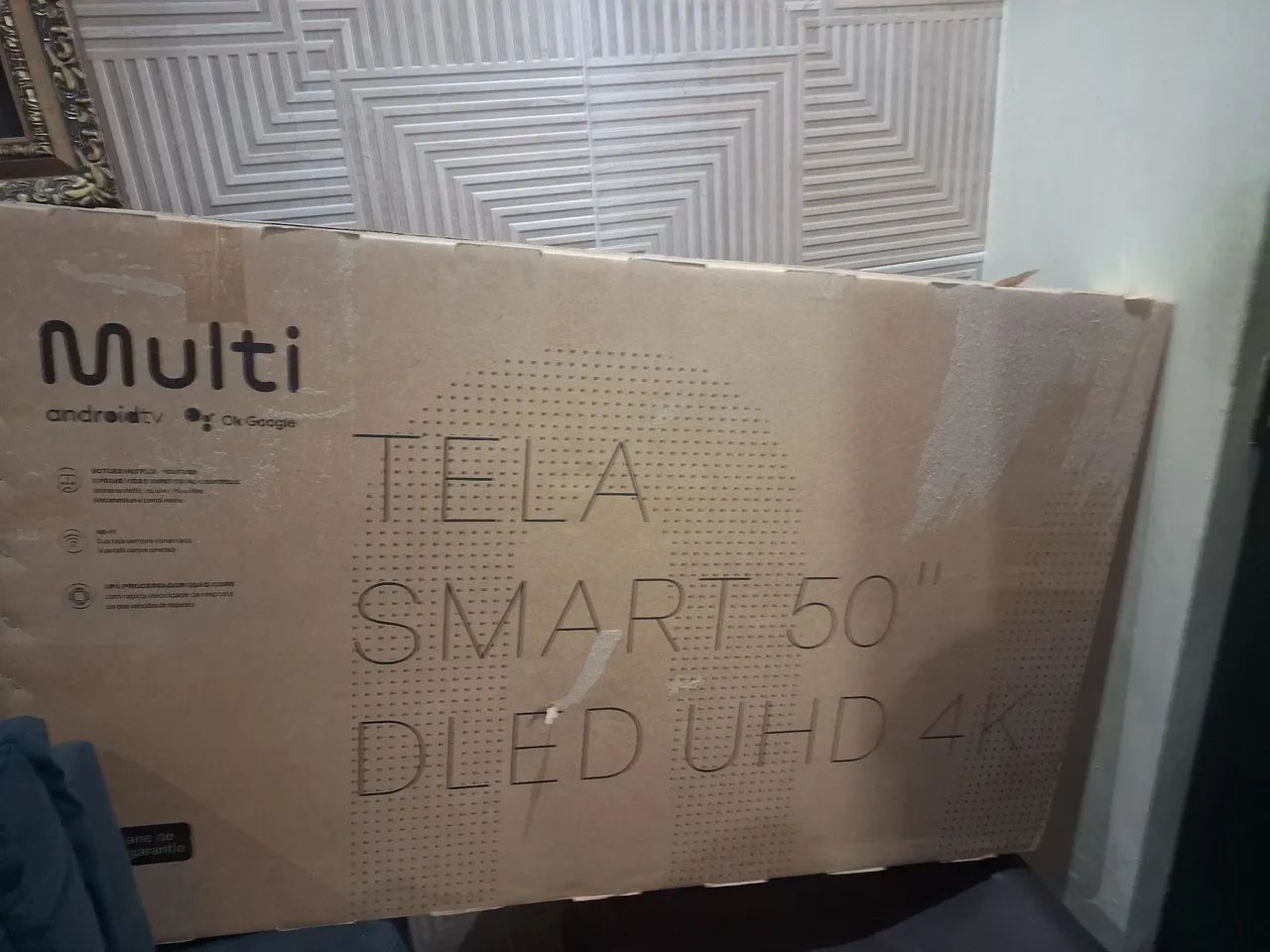 Smart TV 50 Polegadas Nova na Caixa
