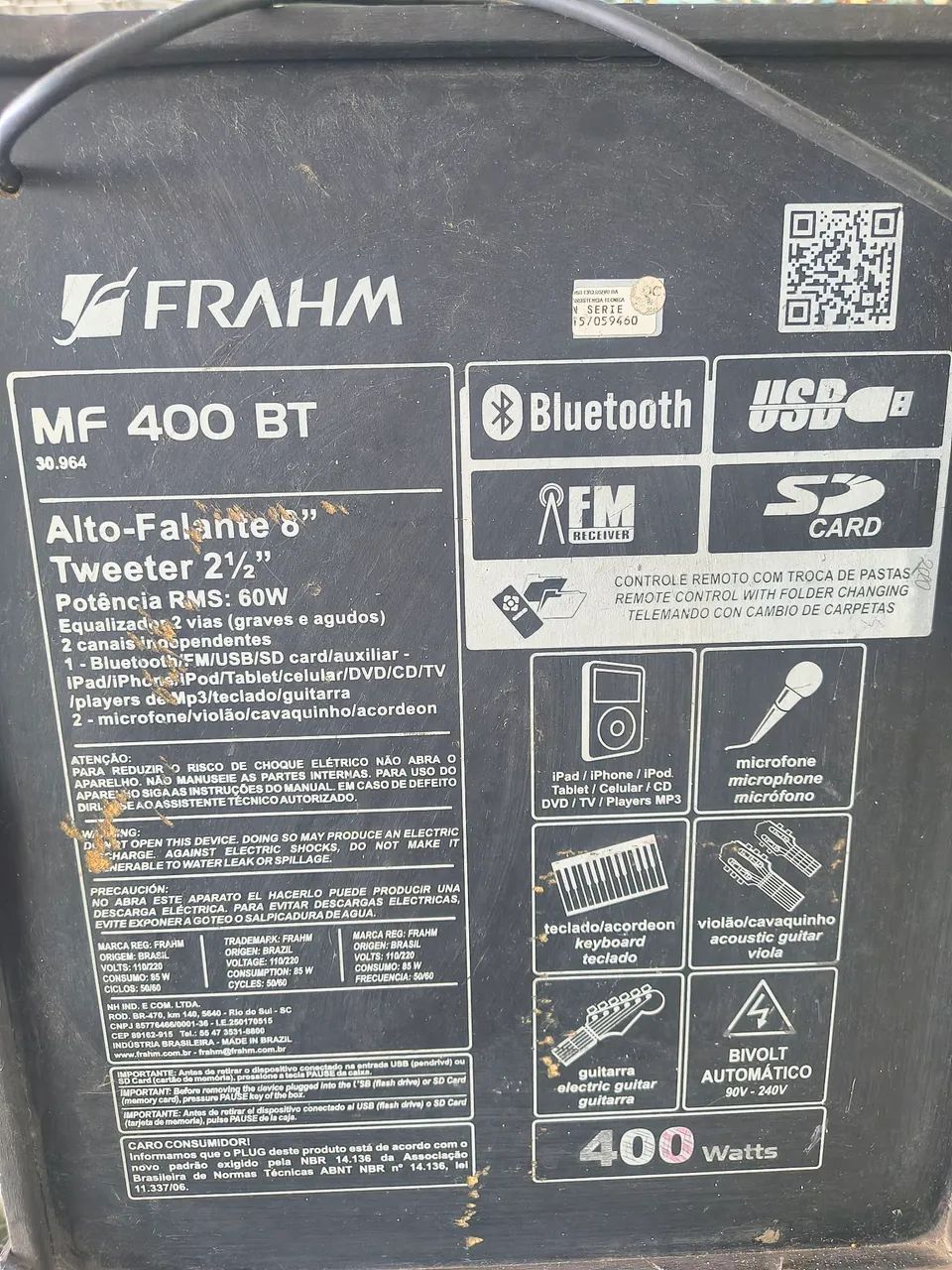 Caixa de som/ amplificadora - Foto 3