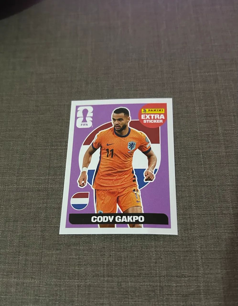 Cody Gakpo Lilás Legend Extra Sticker  - Foto 2