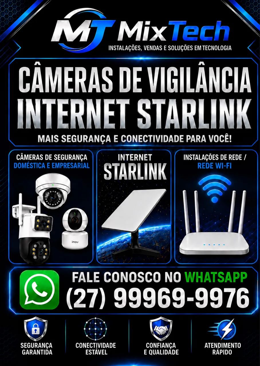 Antena Starlink Mini Nova Lacrada - Foto 4