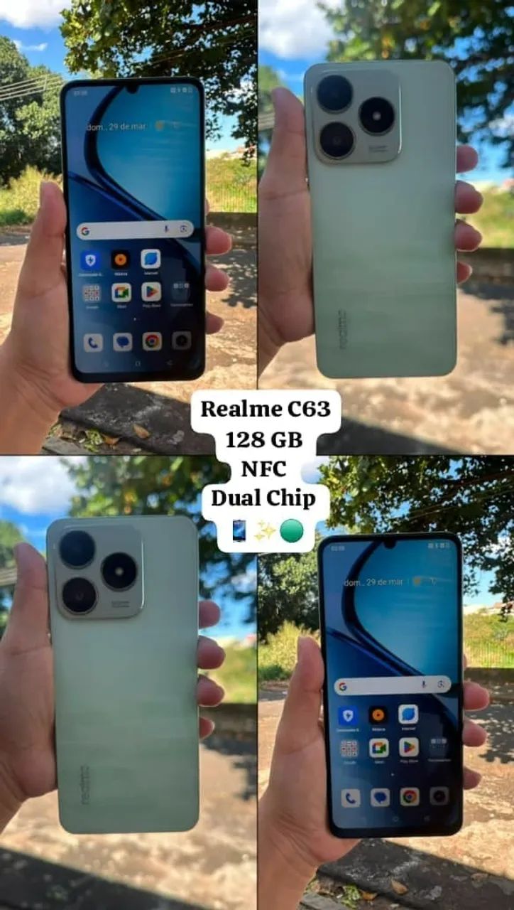Celular Realme C63 128 GB Barato Excelente - Foto 3