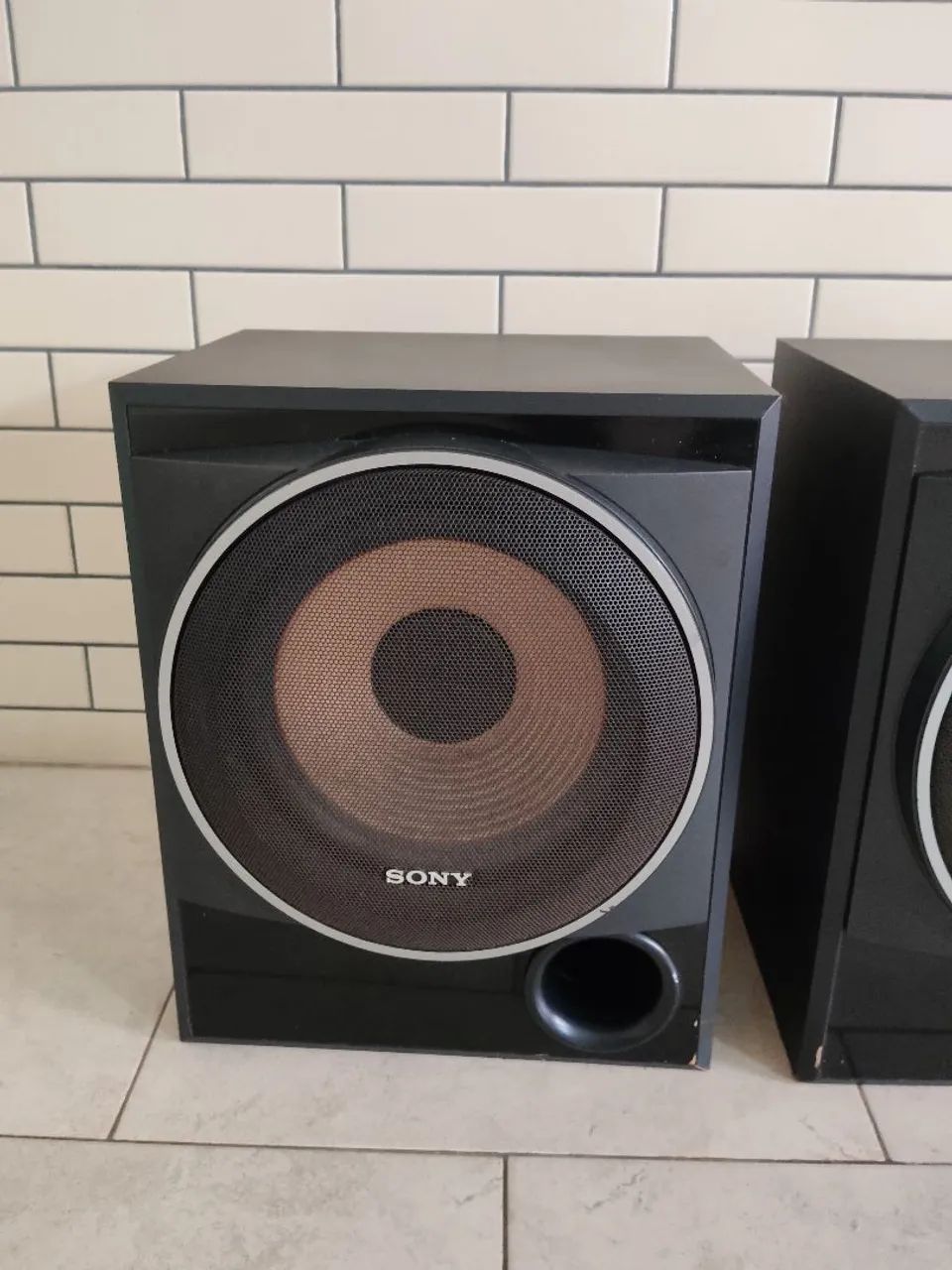 Caixa acústica Subwoofer Sony Ss wp7500 - Foto 2