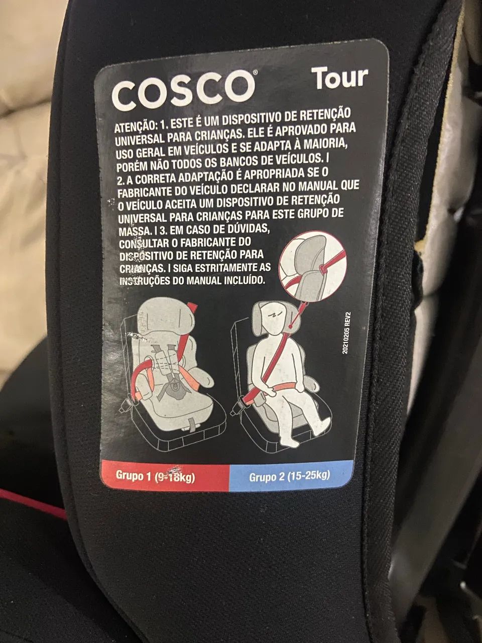 Cadeira infantil para carro cosco - Foto 6