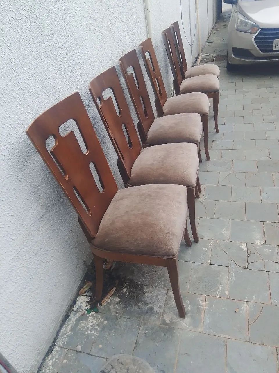 6 cadeiras e uma m sa