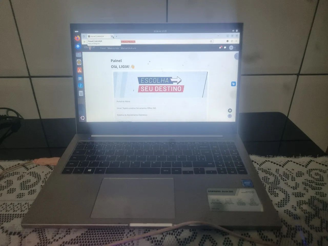 Notebook Samsung Book E20 + Teclado Gamer  - Foto 4
