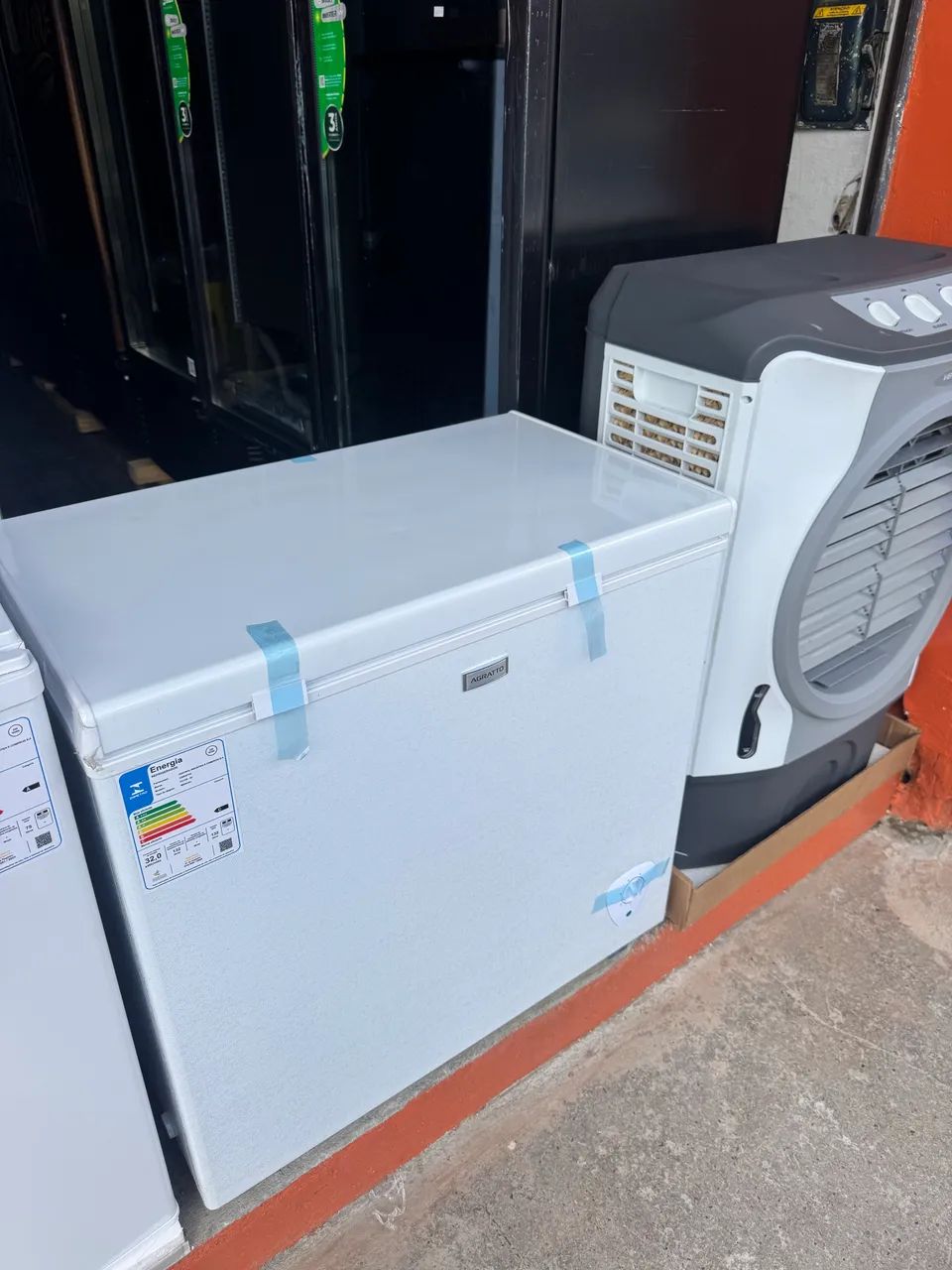 Freezer horizontal 140 litros (novo) - Foto 5