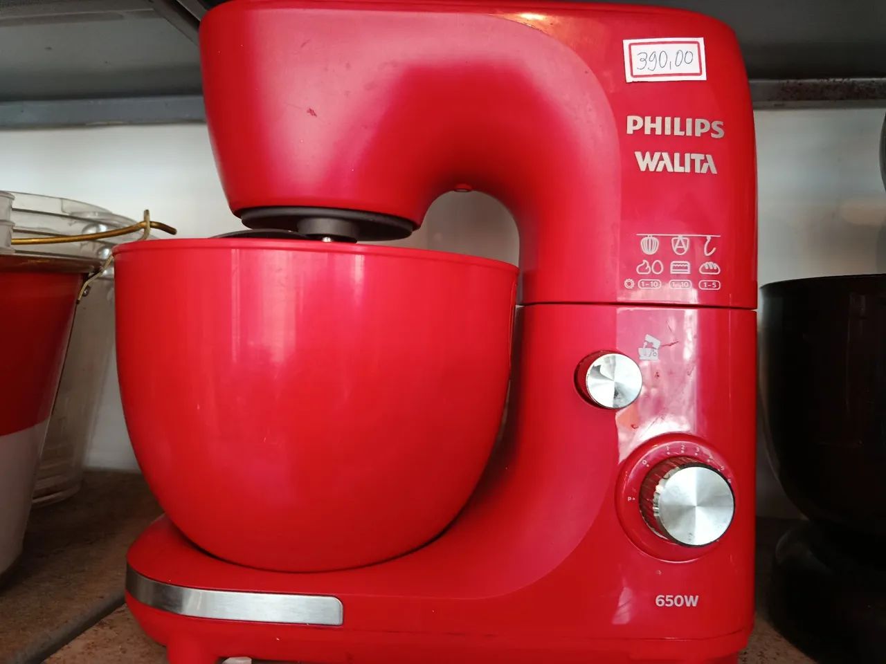 Batedeira planetária Philips 