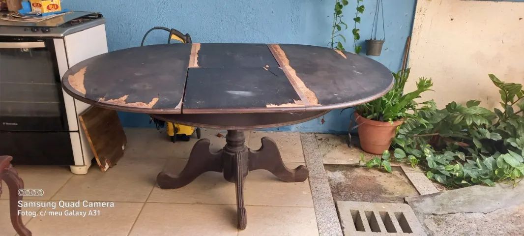 Mesa de jantar antiga  - Foto 2