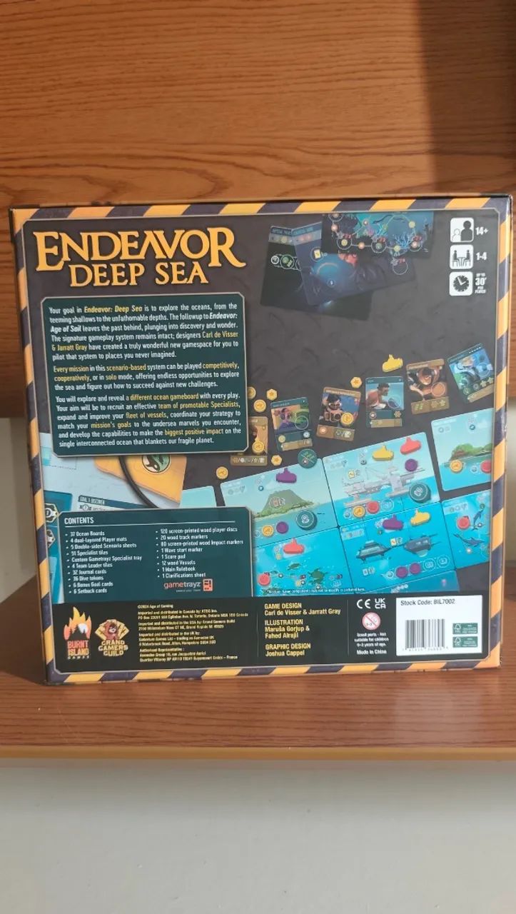 Endeavor: Mar Profundo - lacrado - Foto 4